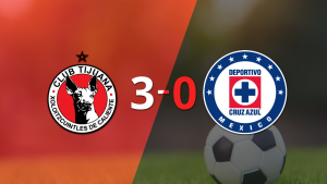 Tijuana venció a Cruz Azul y queda cerca de clasificar