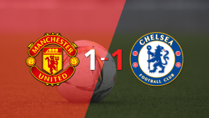 Chelsea empató 1-1 en su visita a Manchester United