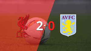 Sólido triunfo de Liverpool por 2-0 frente a Aston Villa