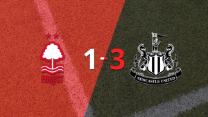 Newcastle United remonta el partido con Nottingham Forest y sella el triunfo 3 a 1