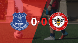 No hubo goles en el empate entre Everton y Brentford