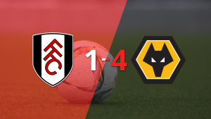 Wolverhampton logra remontada y goleada ante Fulham