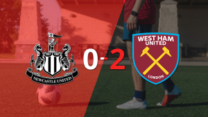 Con dos tantos, West Ham United derrotó a Newcastle United en su casa