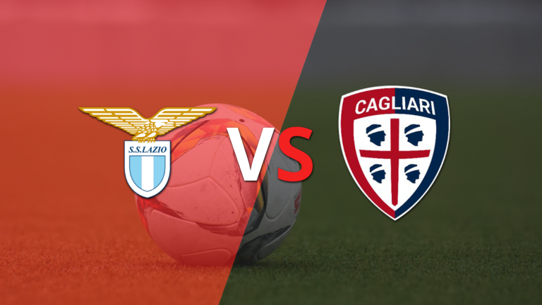 Lazio y Cagliari buscan el gol que desempate el encuentro en el segundo tiempo