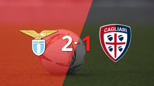 Lazio asegura la victoria al vencer 2-1 a Cagliari