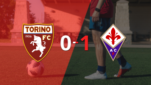 Fiorentina logró la victoria por 1 a 0 ante Torino