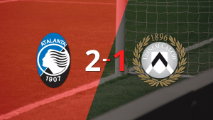 Atalanta consiguió una victoria por 2 a 1 ante Udinese