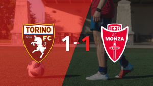 Empate a uno entre Torino y Monza