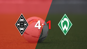 B. Mönchengladbach golea 4-1 a Werder Bremen