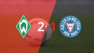 Werder Bremen asegura la victoria al vencer 2-1 a Holstein Kiel con un gol agónico