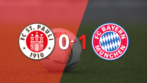 A Bayern Múnich no le sobró nada, pero venció a FC St. Pauli por 1 a 0