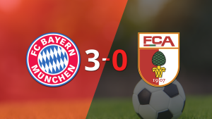 Bayern Múnich aplastó a Augsburg con hat-trick de Harry Kane