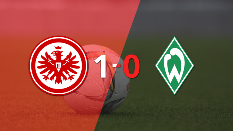 Werder Bremen no pudo con Eintracht Frankfurt y cayó 1-0