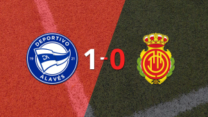 Mallorca perdió 1-0 ante Alavés