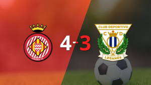 Girona dio el golpe y le ganó a Leganés por 4-3