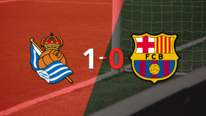 Apretada victoria de Real Sociedad frente a Barcelona