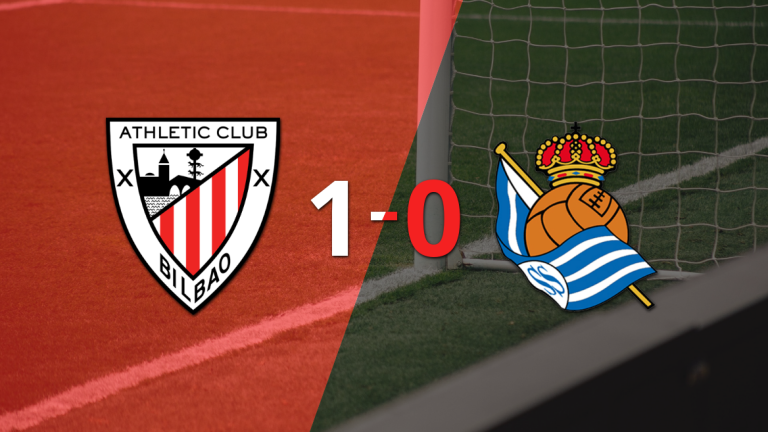 Athletic Bilbao fue superior al vencer a Real Sociedad y quedarse con el derbi vasco