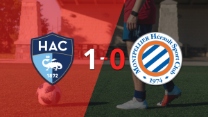 Le Havre AC derrotó 1-0 a Montpellier con un penal de Abdoulaye Touré