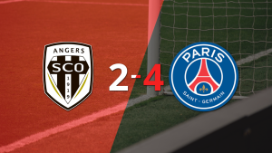 Doblete de Lee Kangin en el triunfo 4-2 de PSG frente a Angers