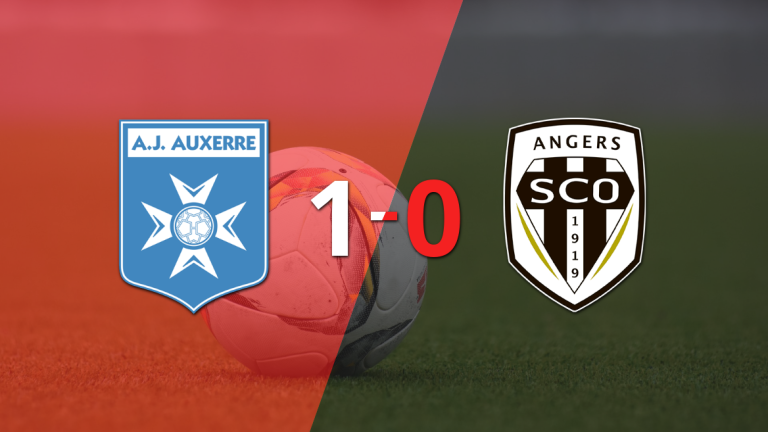 A Auxerre le alcanzó con un gol agónico para derrotar a Angers en el estadio L’Abbé-Deschamps