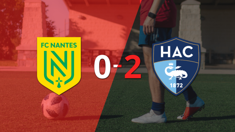 Le Havre AC da un golpe de autoridad venciendo a Nantes por 2 a 0