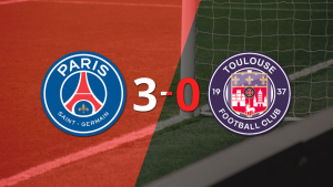 Toulouse fue superado fácilmente y cayó 3-0 contra PSG