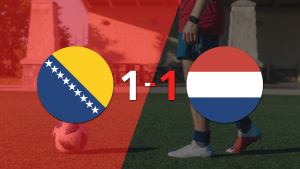 Empate a uno entre Bosnia-Herz. y Países Bajos