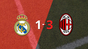 Milan conquista la victoria ante Real Madrid con un contundente 3 a 1