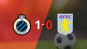 Club Brugge derrotó 1-0 a Aston Villa con un gol de penal