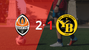 Shakhtar Donetsk se lo dio vuelta a Young Boys y le ganó 2 a 1