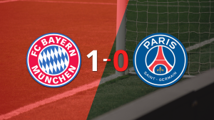 Bayern Múnich venció a PSG 1 a 0 en el estadio Allianz Arena