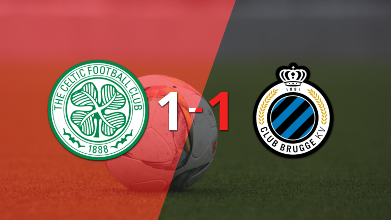 Celtic y Club Brugge se reparten los puntos y empatan 1-1