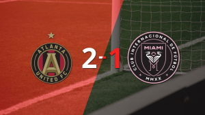 Atlanta United supera por 2-1 a Inter Miami con gol agónico tras dar vuelta el partido