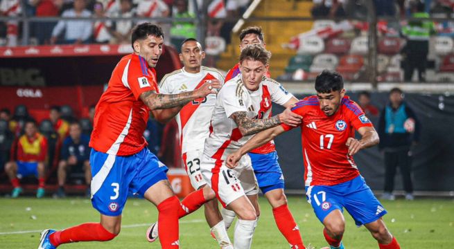 Perú empató sin goles ante Chile y se aleja (más) del mundial 2026