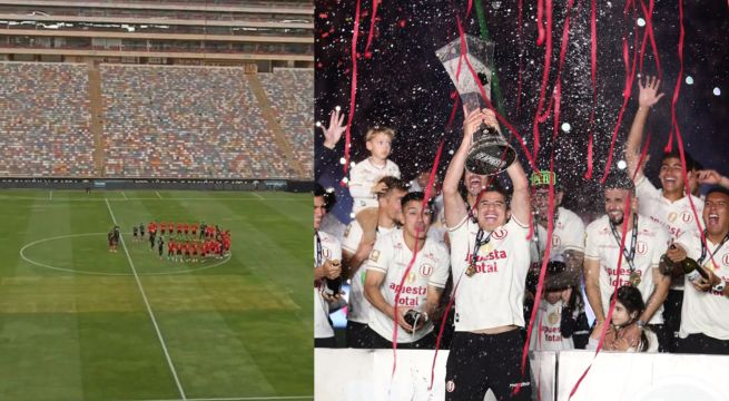 Perú vs Chile: así luce la cancha del Monumental tras la celebración del bicampeonato de Universitario