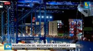 Se inauguró el Megapuerto de Chancay: así fue el histórico momento