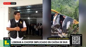 Liberan a chofer implicado en caída de bus con alumnos de viaje de promoción [VIDEO]