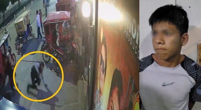 Menor de 14 años mató a vigilante de bar en Sullana [VIDEO]