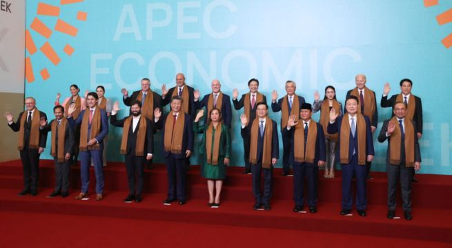 Dina Boluarte y líderes de economías dan cierre a foro APEC 2024 con foto oficial