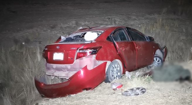 Dos menores mueren en trágico accidente en carretera