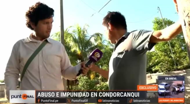 Periodista de Latina Noticias recibe reconocimiento tras destape de abuso de menores en Amazonas