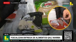 Qali Warma: fiscalizan entrega de desayunos en VMT y encuentran productos en malas condiciones