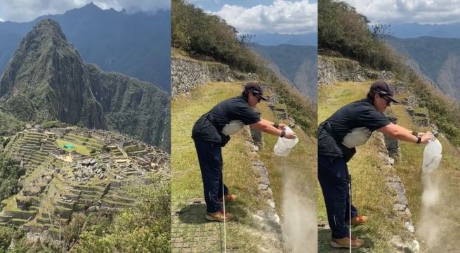 Investigan agencia que permitió que turista arroje cenizas de difunto en Machu Picchu