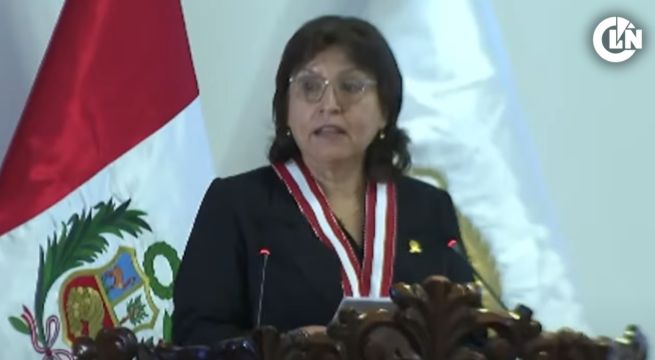 Delia Espinoza juró como nueva fiscal de la Nación para el periodo 2024 – 2027