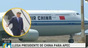 APEC 2024: así fue la llegada de Xi Jinping en su imponente avión