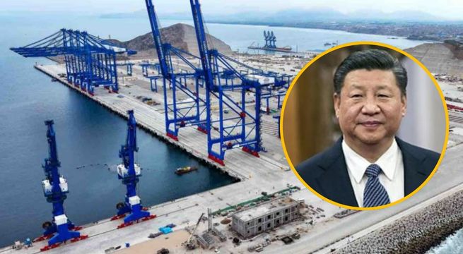 Megapuerto Chancay se inaugura hoy desde Palacio en ceremonia virtual y con presencia de Xi Jinping