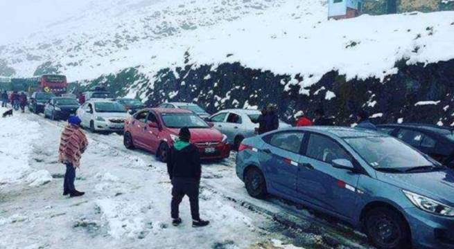 Senamhi anuncia lluvia, nieve y granizo en 17 regiones del Perú