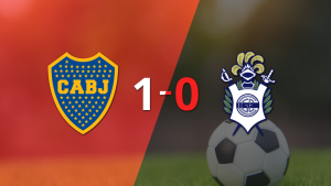 Boca Juniors le ganó 1-0 a Gimnasia