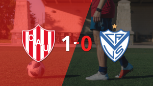 Unión derrotó 1-0 a Vélez por un gol en contra