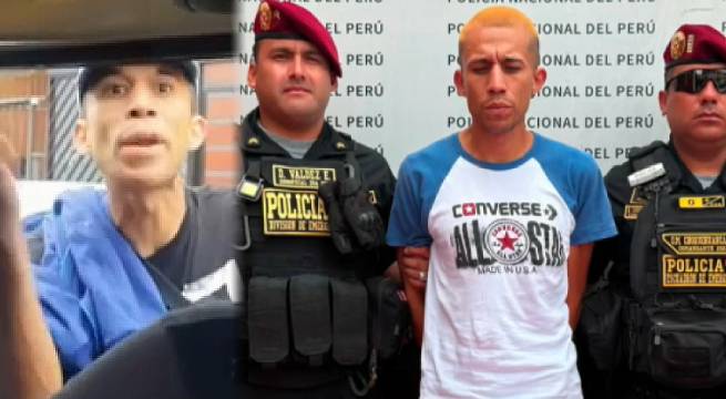 Extorsionador que se hizo viral amenazando a transportistas fue detenido al día siguiente